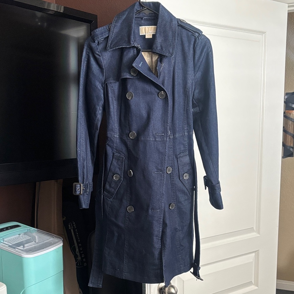 Michael Kors Denim Trench